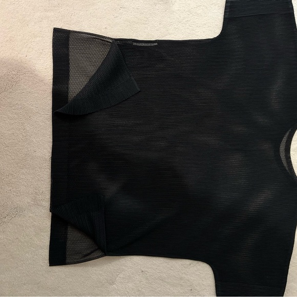 Issey Miyake Tops - Issey Miyake Pleats Please mesh t-shirt